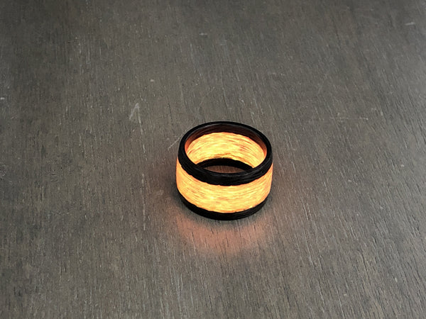 Hades Carbon Fiber Glow Ring