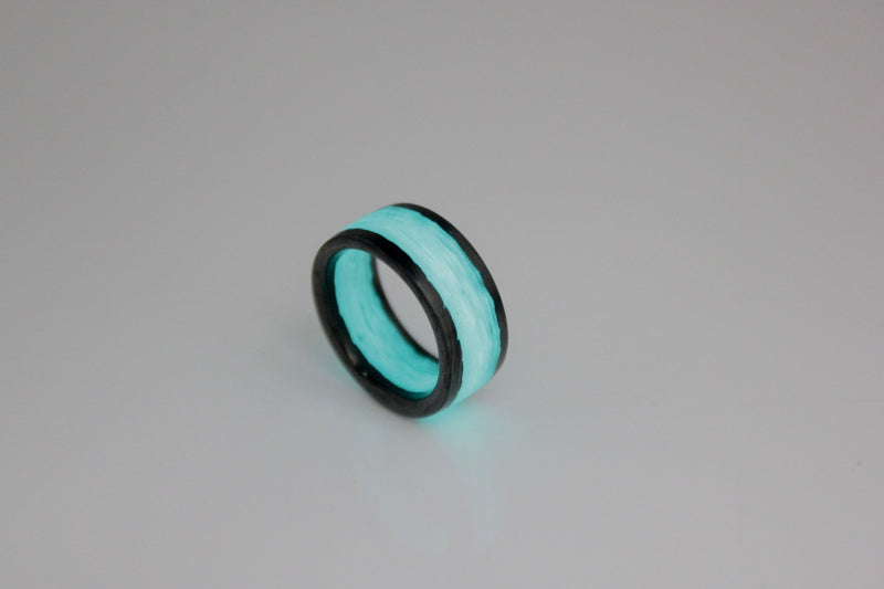 The Carbon Fiber Aqua Lume Ring
