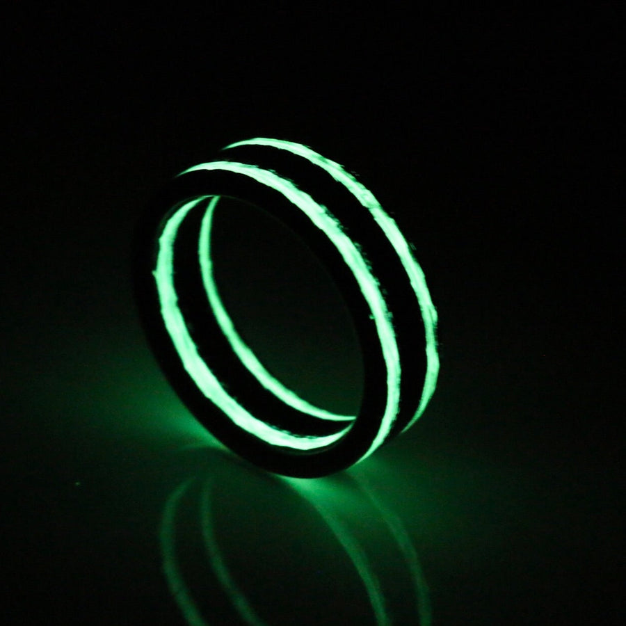 Joker Metallic Carbon Fiber Ring – product view 1