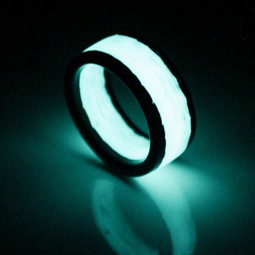 Hercules - The Aqua Lume Center Stripe Ring – product view 1